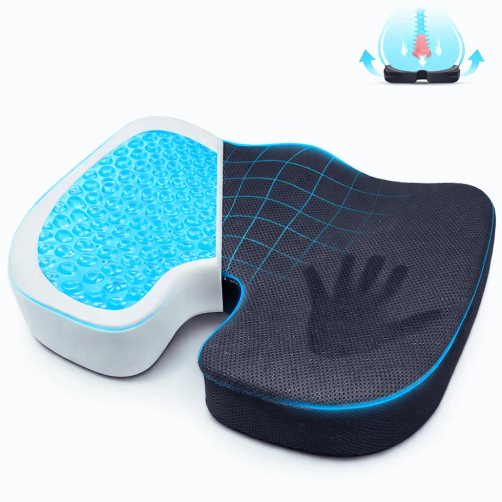 CoolAlign – Gel & Memory Foam Seat Cushion