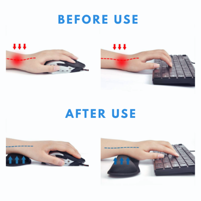 WristFlex – Keyboard & Mouse Wrist Rest Set